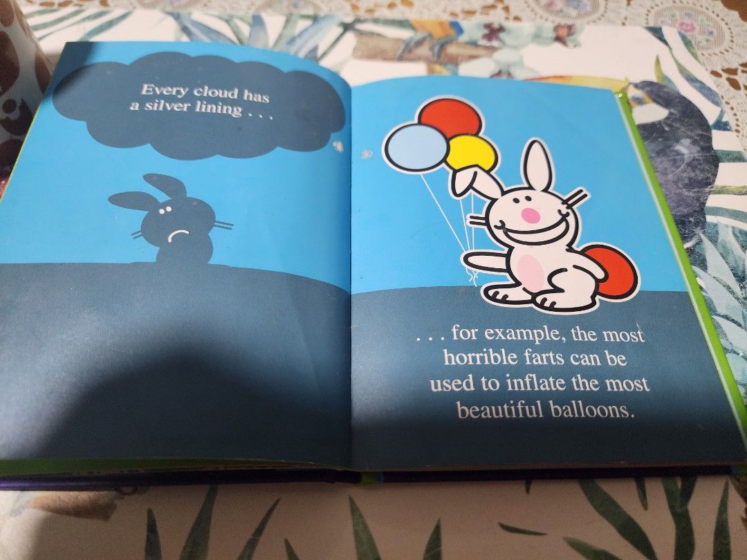 it's a happy bunny (Category: Storybooks) located in Mandaluyong City. Submitted by cluttercleanup (Listing ID 1245857987, Image 3). Description: this book is hilarious!!.