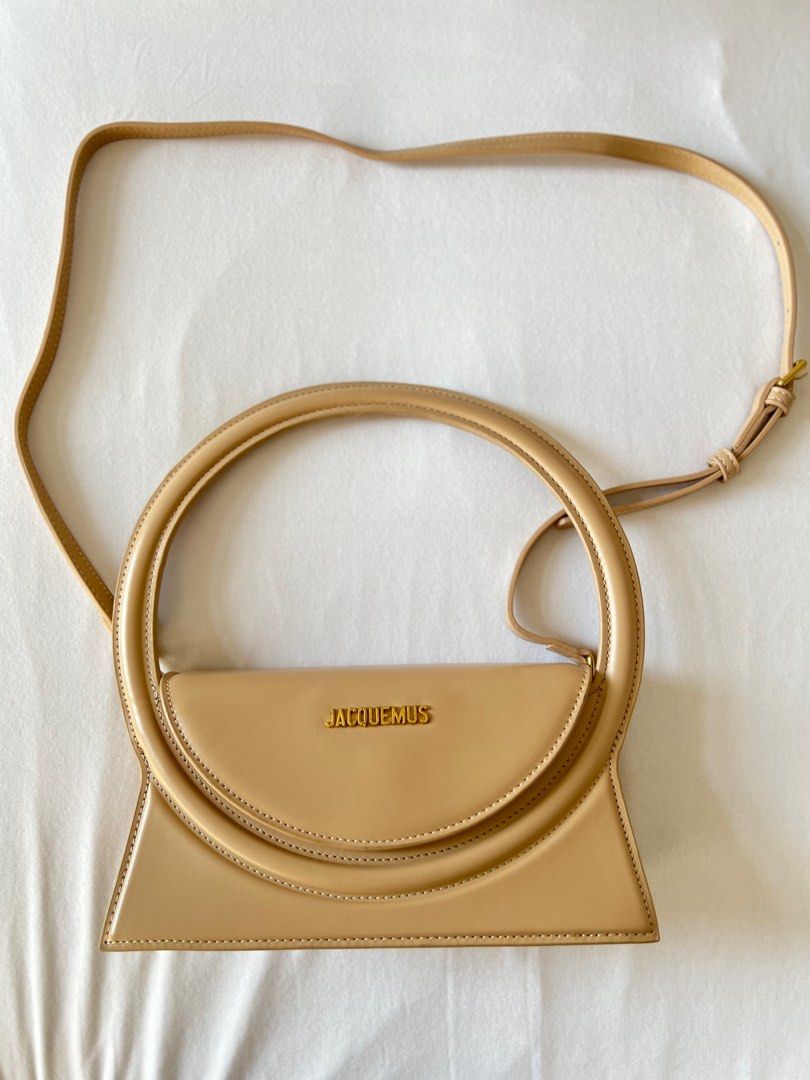 Jacquemus 'le Sac Rond' Shoulder Bag in Natural