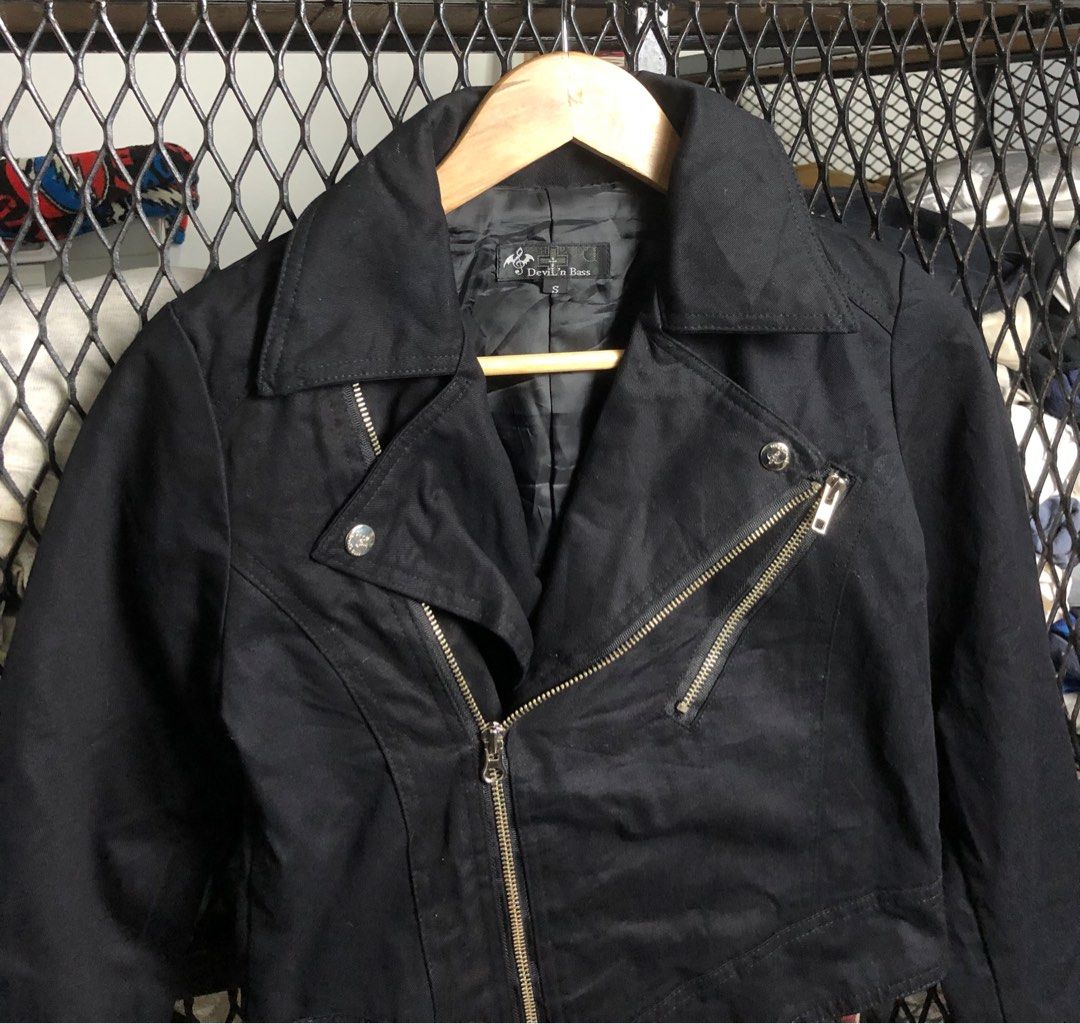 Bass leather deals jacket