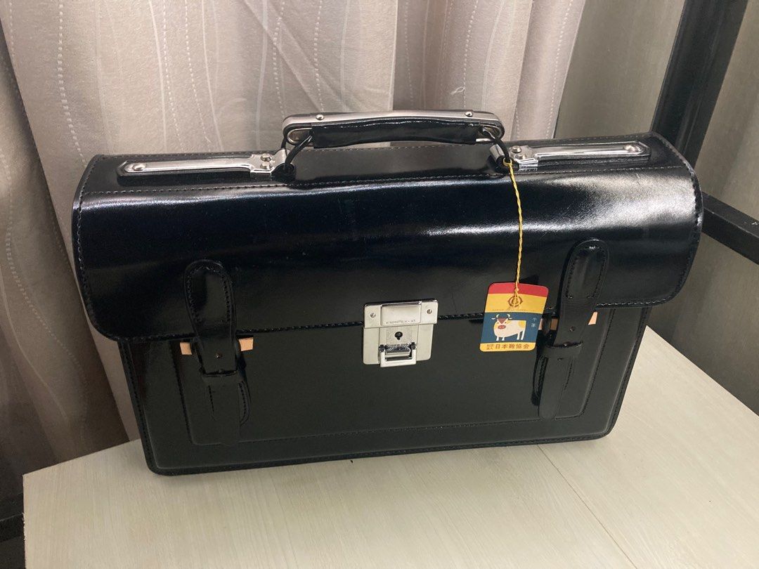 Japanese Leather Briefcase on Carousell