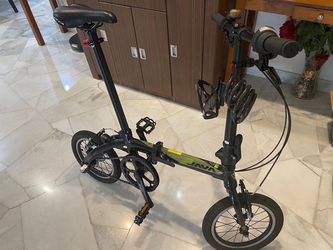 Java x3 top folding bike