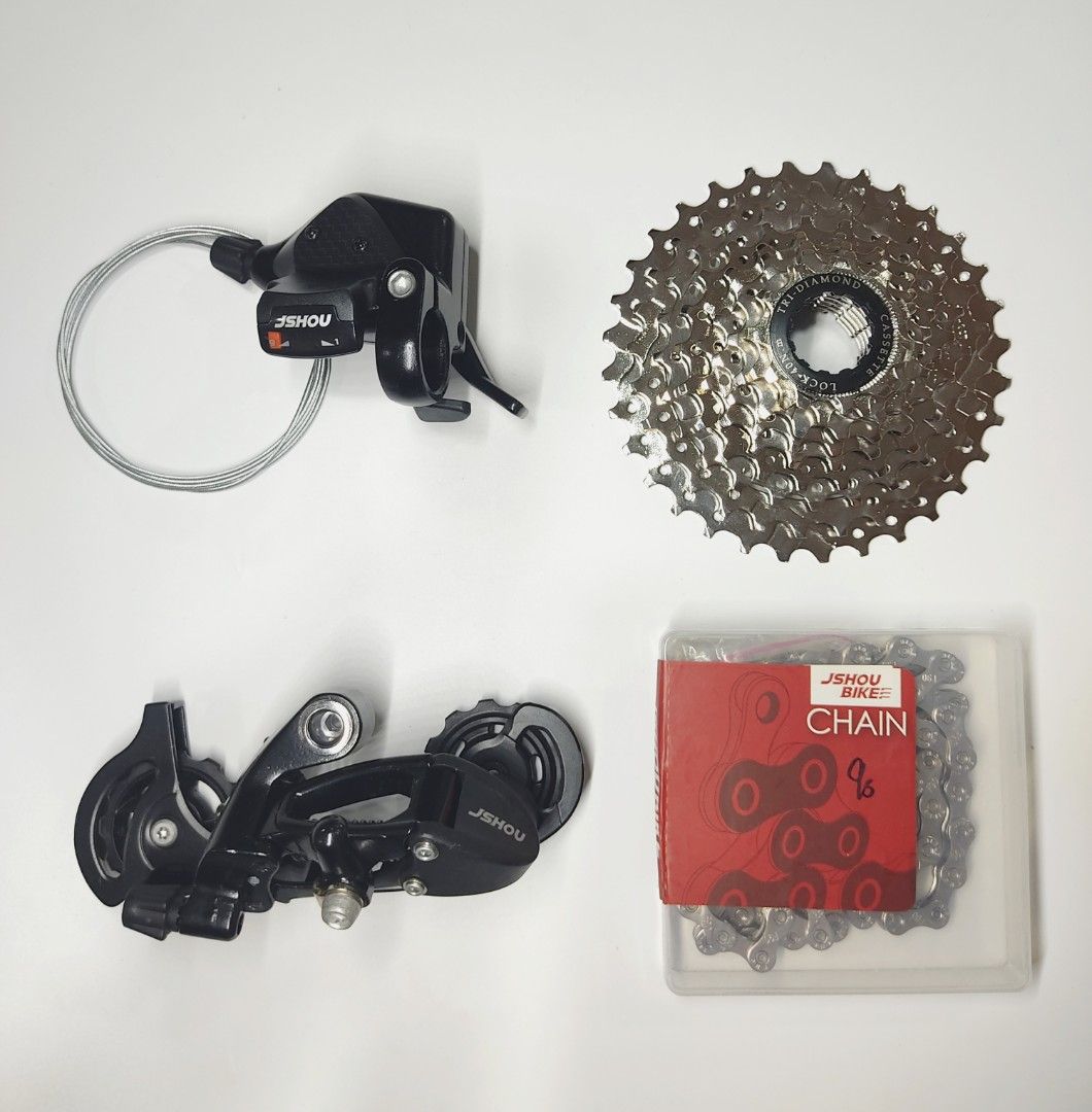Groupset for top hybrid bike