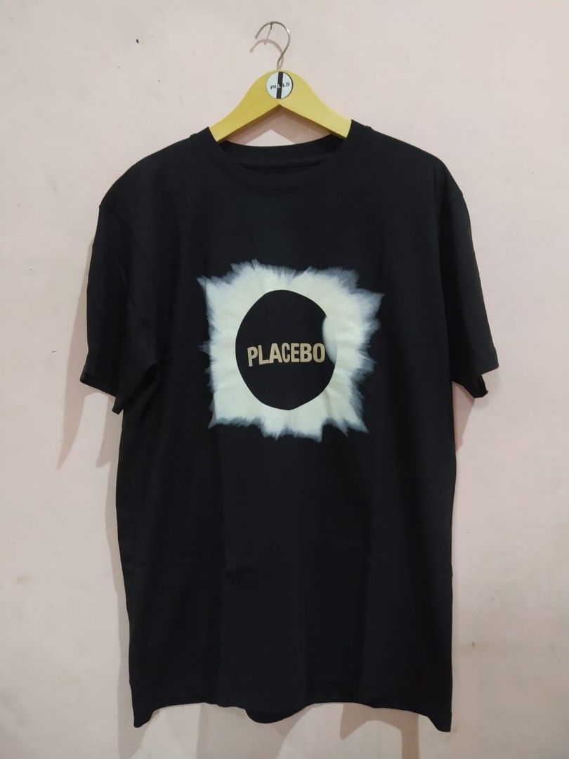 Kaos t shirt baju band placebo eclipse, Fesyen Pria - Main Image