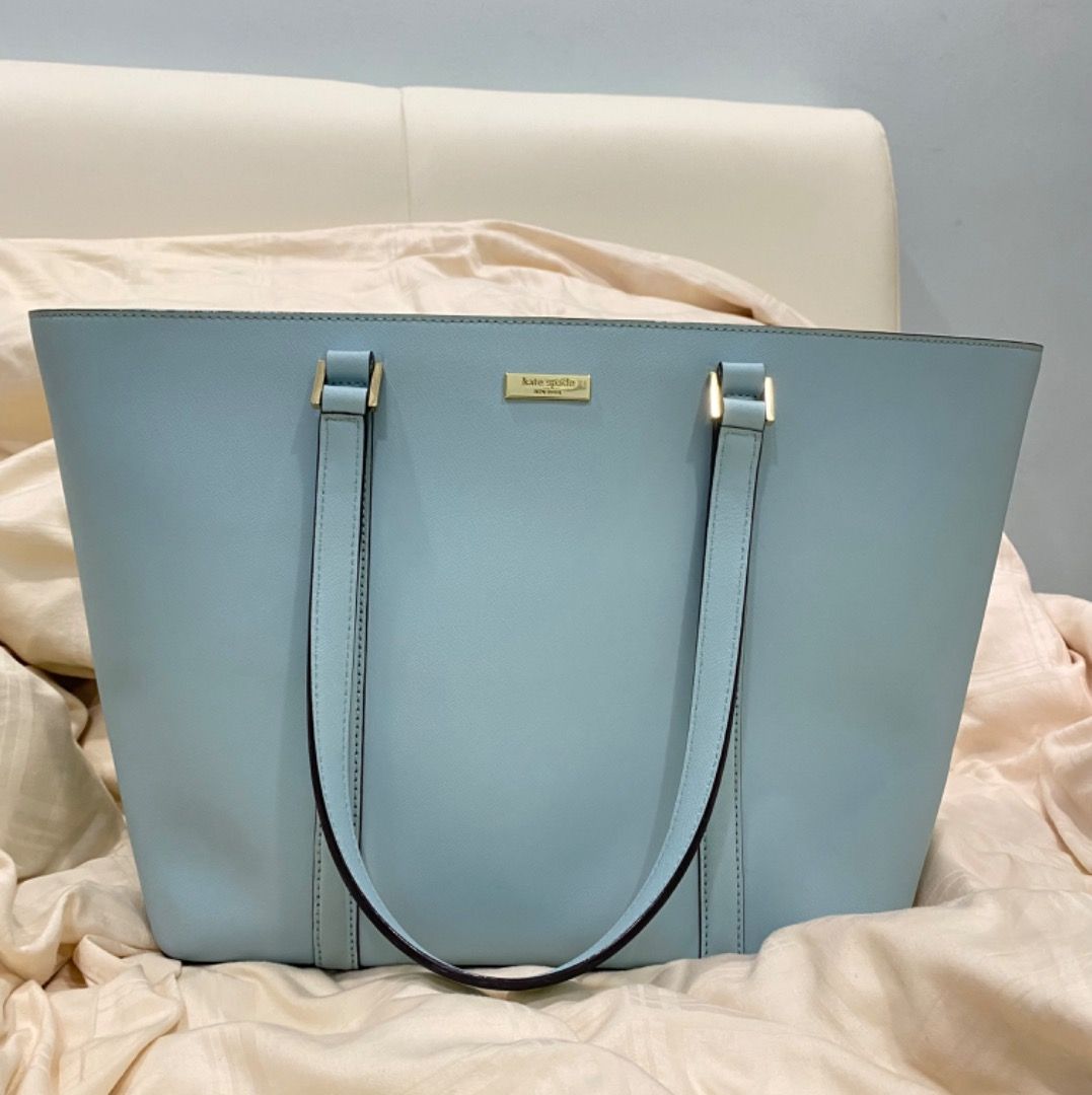 Kate spade blue tote on sale