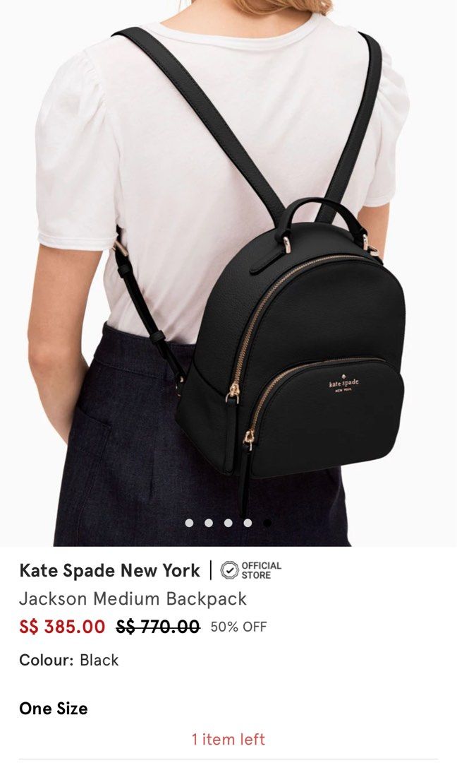 Jackson medium backpack deals