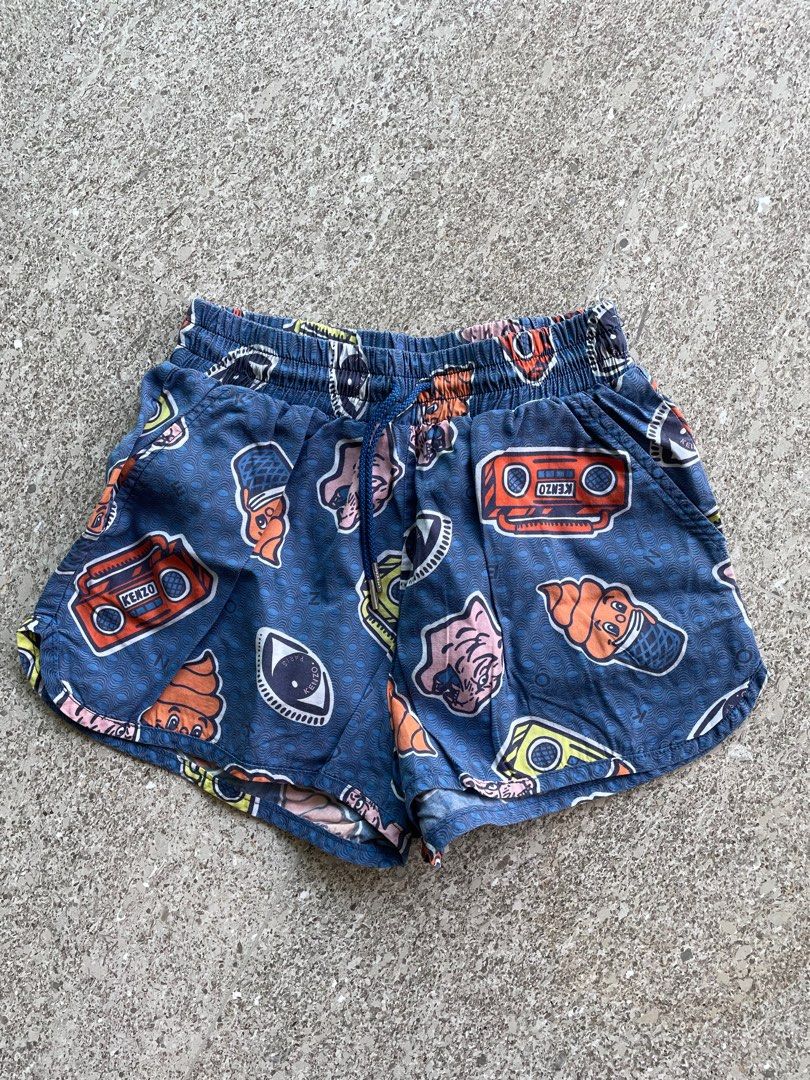 Girls kenzo shorts cheap
