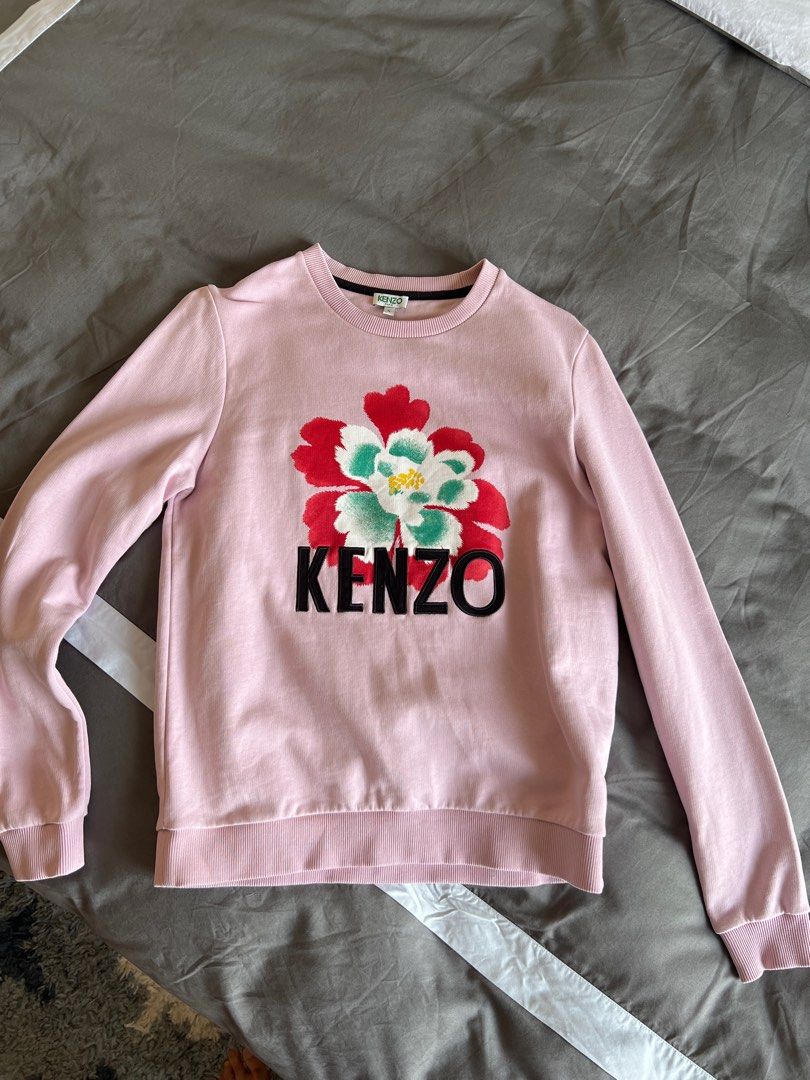 Kenzo sweatshirt in mauve pink Women s Fashion Tops Other Tops