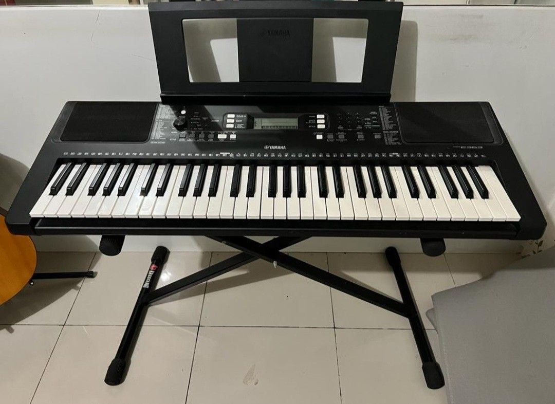 Keyboard Yamaha PSR e363 Tahun 2019 on Carousell
