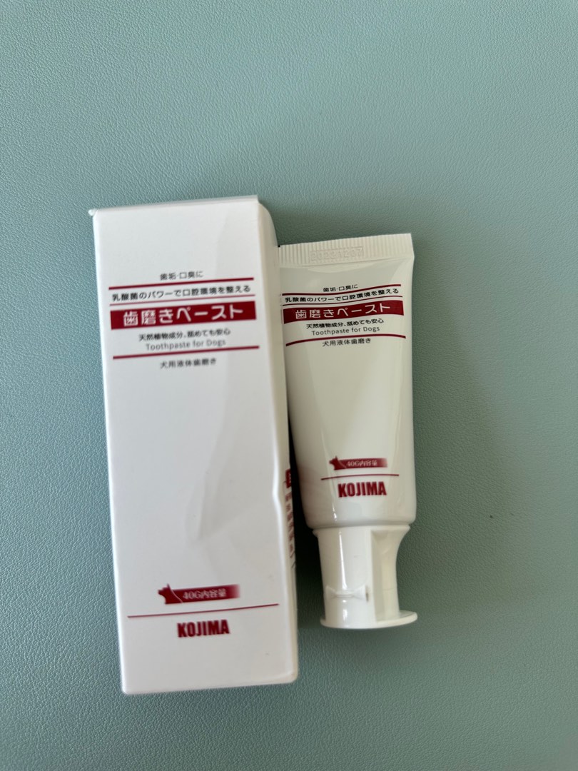 Kojima Toothpaste for dogs, Pet Supplies, Health & Grooming on Carousell