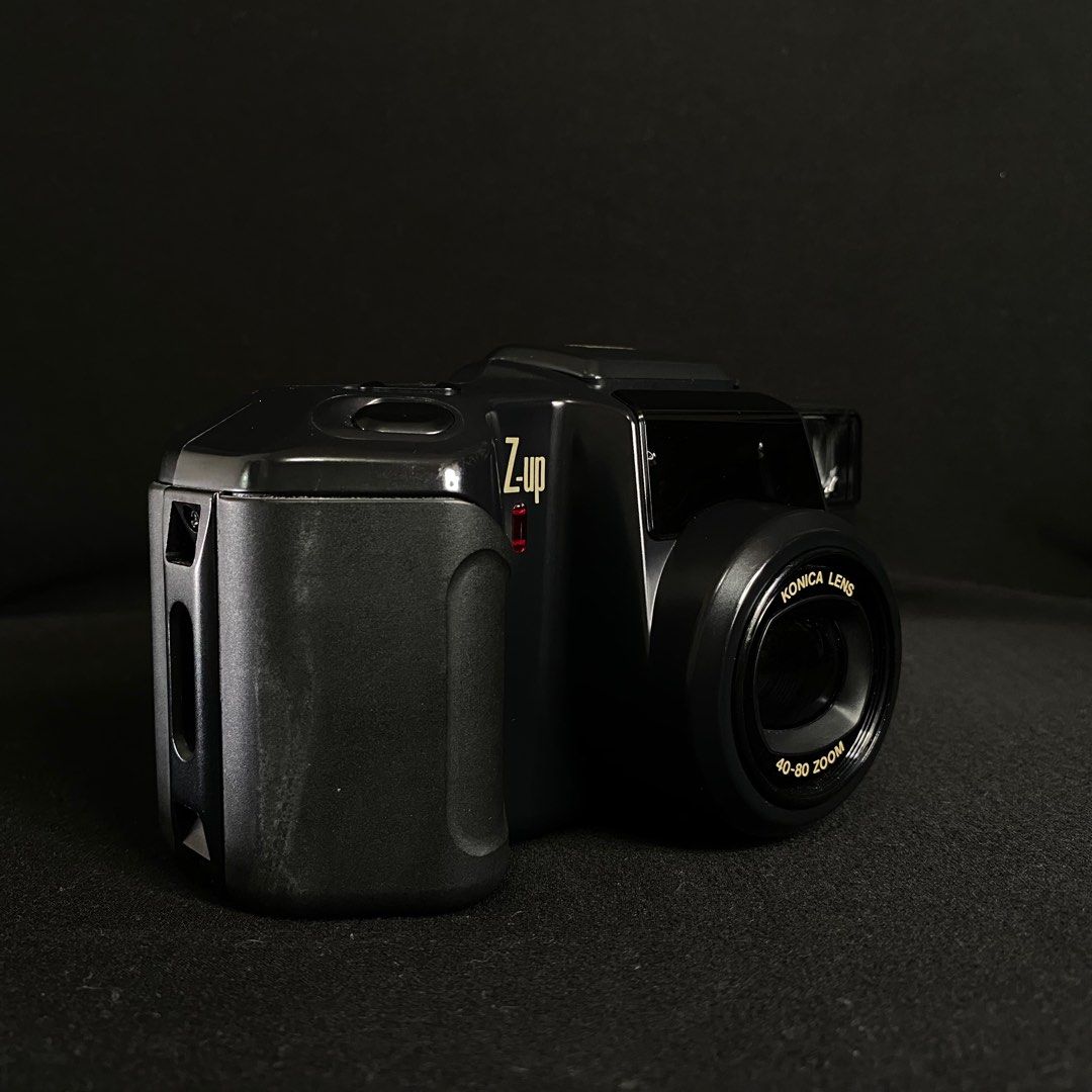 Konica Film Camera Zup 80 Super Zoom 35mm, Photography, Cameras on