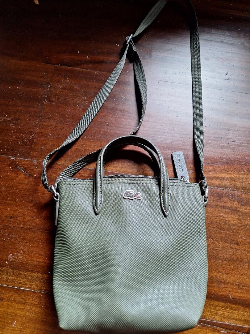 Lacoste mini sling bag Luxury Bags Wallets on Carousell