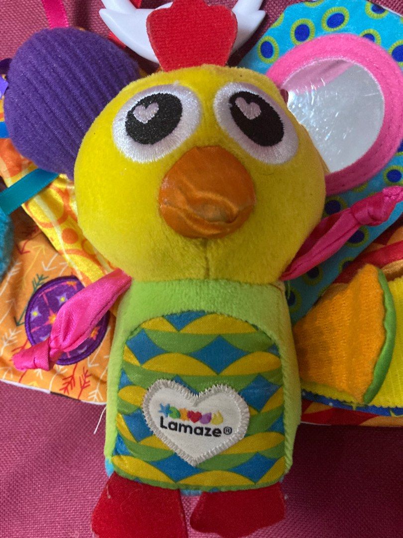 Lamaze sensory toy (crib or stroller) (Category: Infant Playtime) located in Antipolo. Submitted by seafetish (Listing ID 1245855143, Image 2). Description: No flaws but with signs of gentle use.