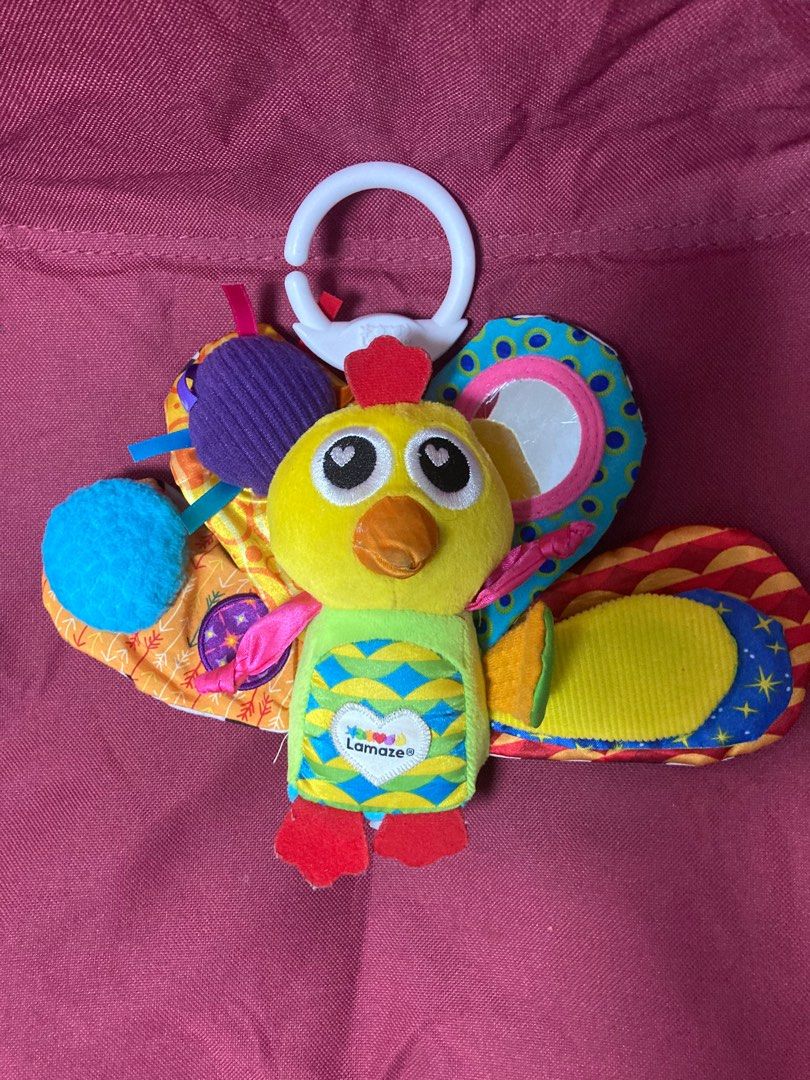Lamaze sensory toy (crib or stroller) (Category: Infant Playtime) located in Antipolo. Submitted by seafetish (Listing ID 1245855143, Image 1). Description: No flaws but with signs of gentle use.
