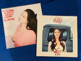 Lana Del Rey Did You Know That There’s A Tunnel Under Ocean Blvd & Lust For Life Vinyl