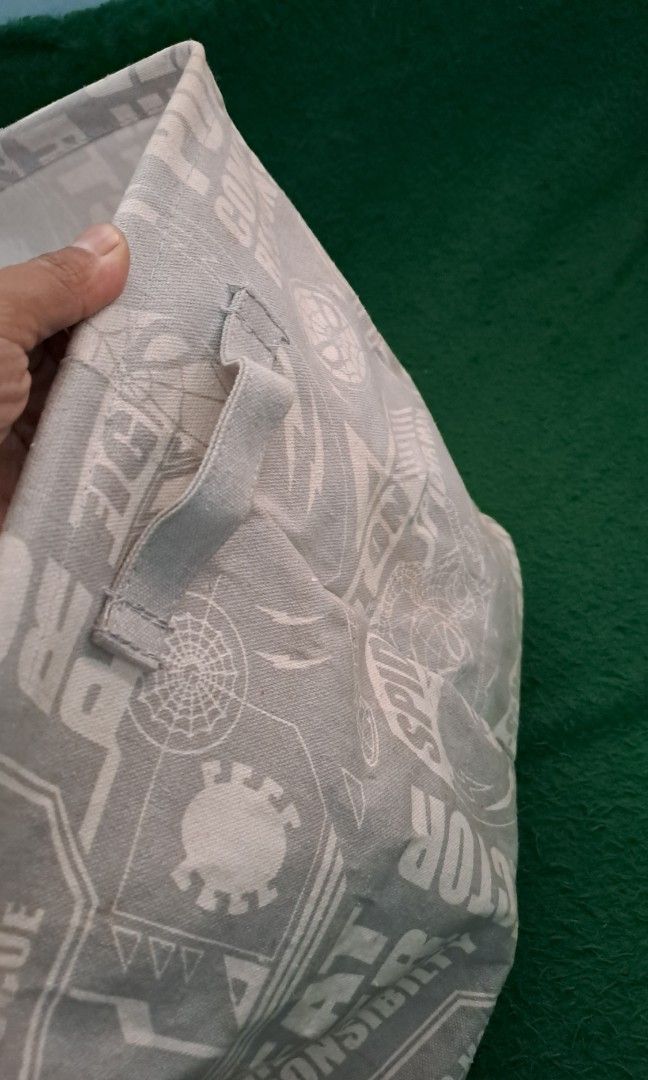 LAUNDRY BASKET MARVEL MINISO, Perabotan Rumah di Carousell