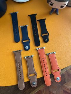 Leather Strap Band for Apple Watch Series 1 to 8 42mm / 44mm / 45mm / SE / ULTRA 49