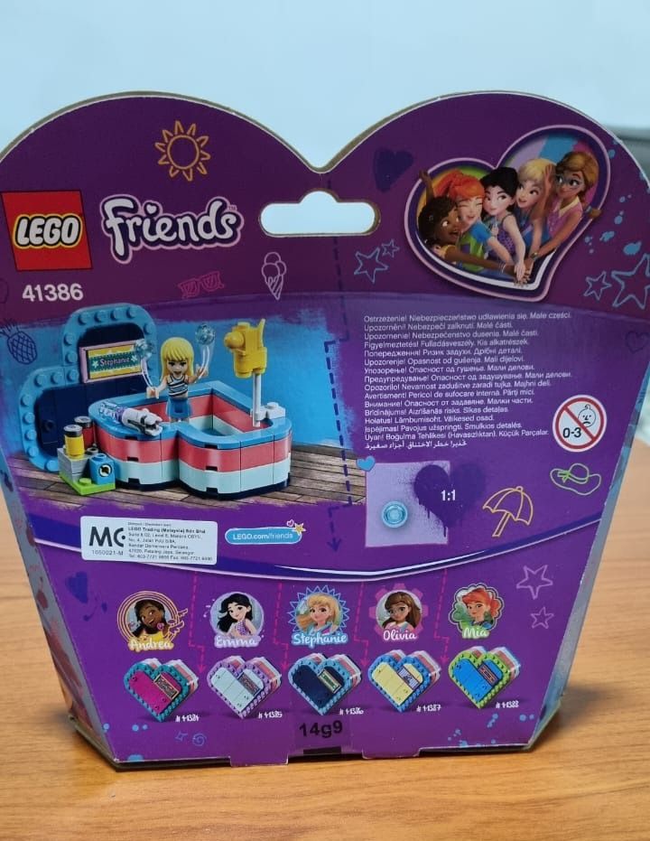 Lego Friends Stephanie s Summer Heart Box 41386 MISB Hobbies