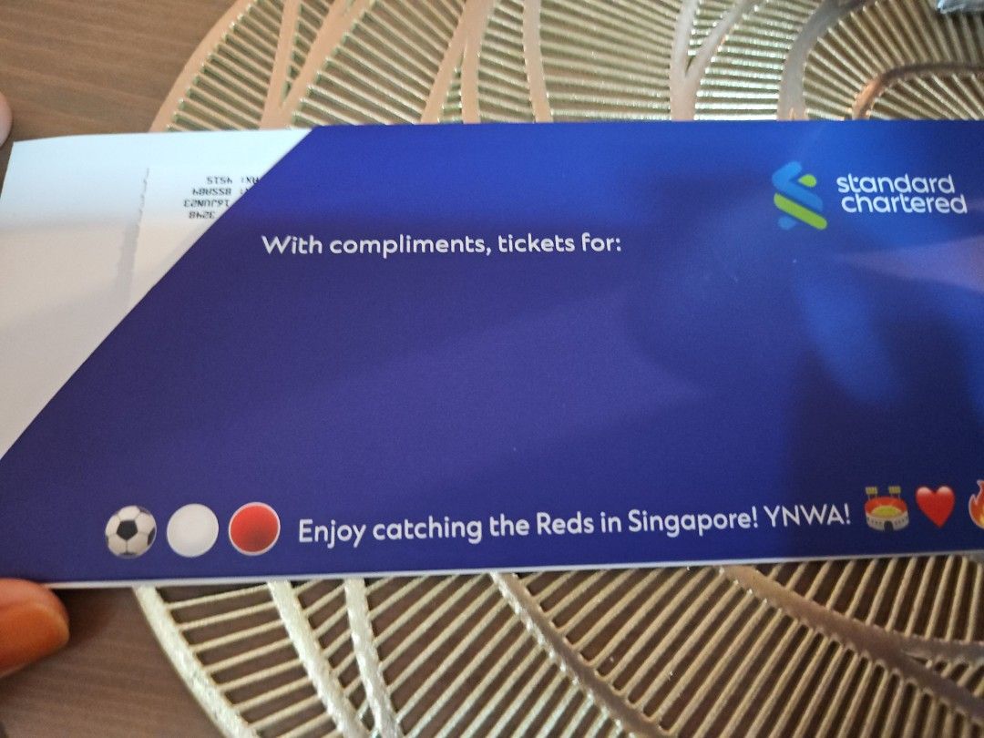 Liverpool Ticket, Tickets & Vouchers, Event Tickets on Carousell