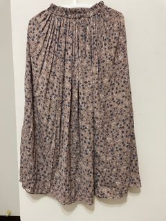 Long skirt floral