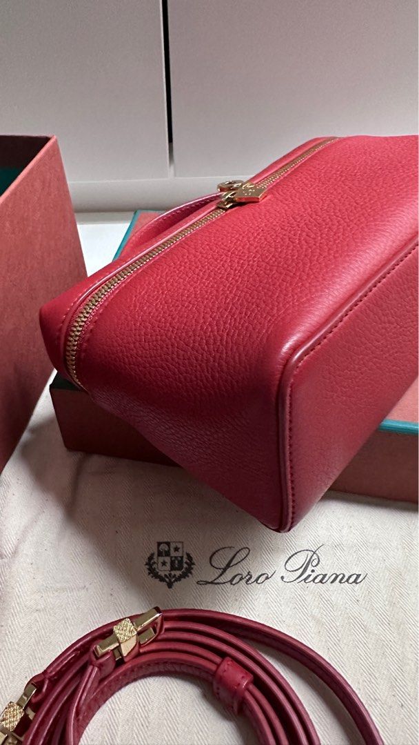Loro Piana Extra Pocket L19 Lizard Leather Pouch