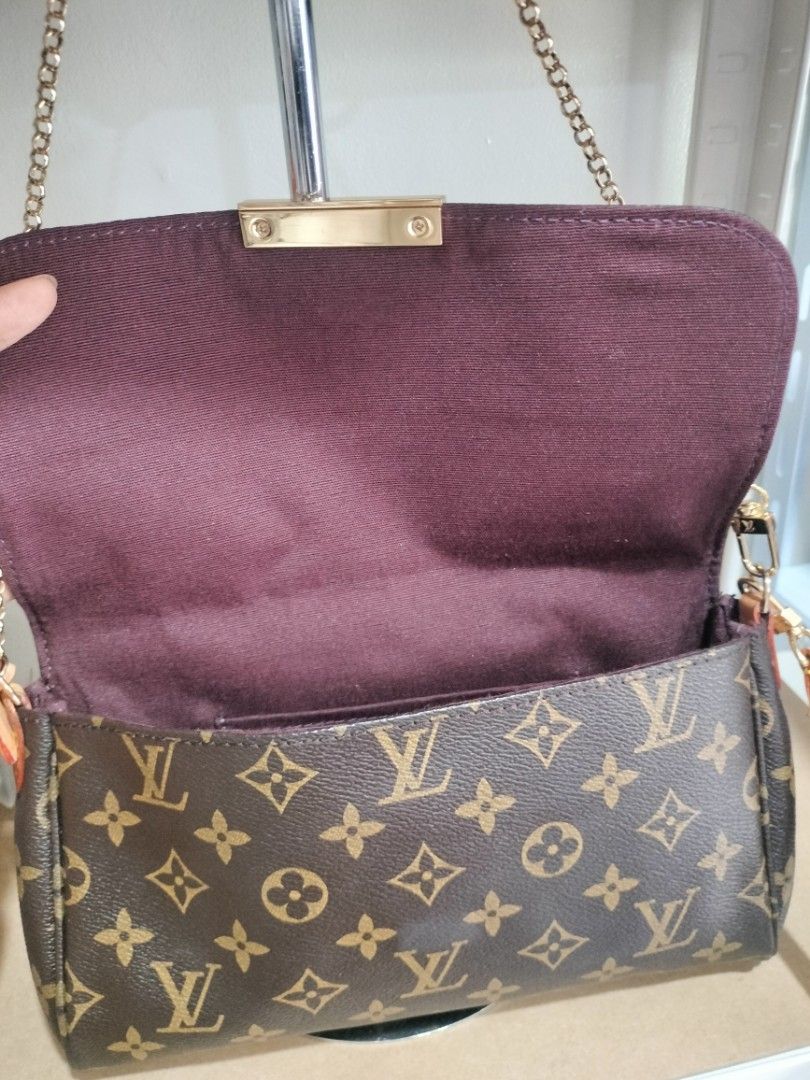 LV FAVORITE Sling bag 3 in 1 set Louis Vuitton W/receipt COD