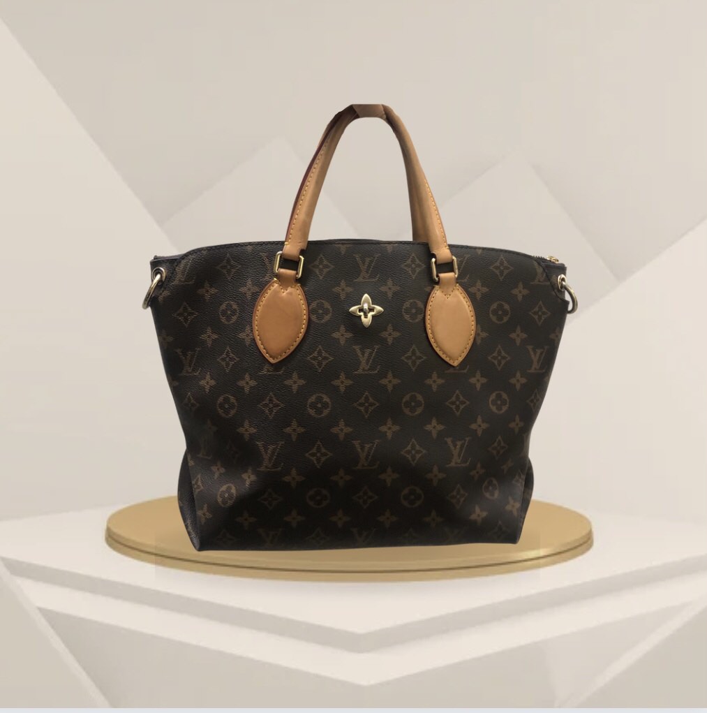 LOUIS VUITTON Flower Zip Tote Bag, Luxury, Bags & Wallets on Carousell