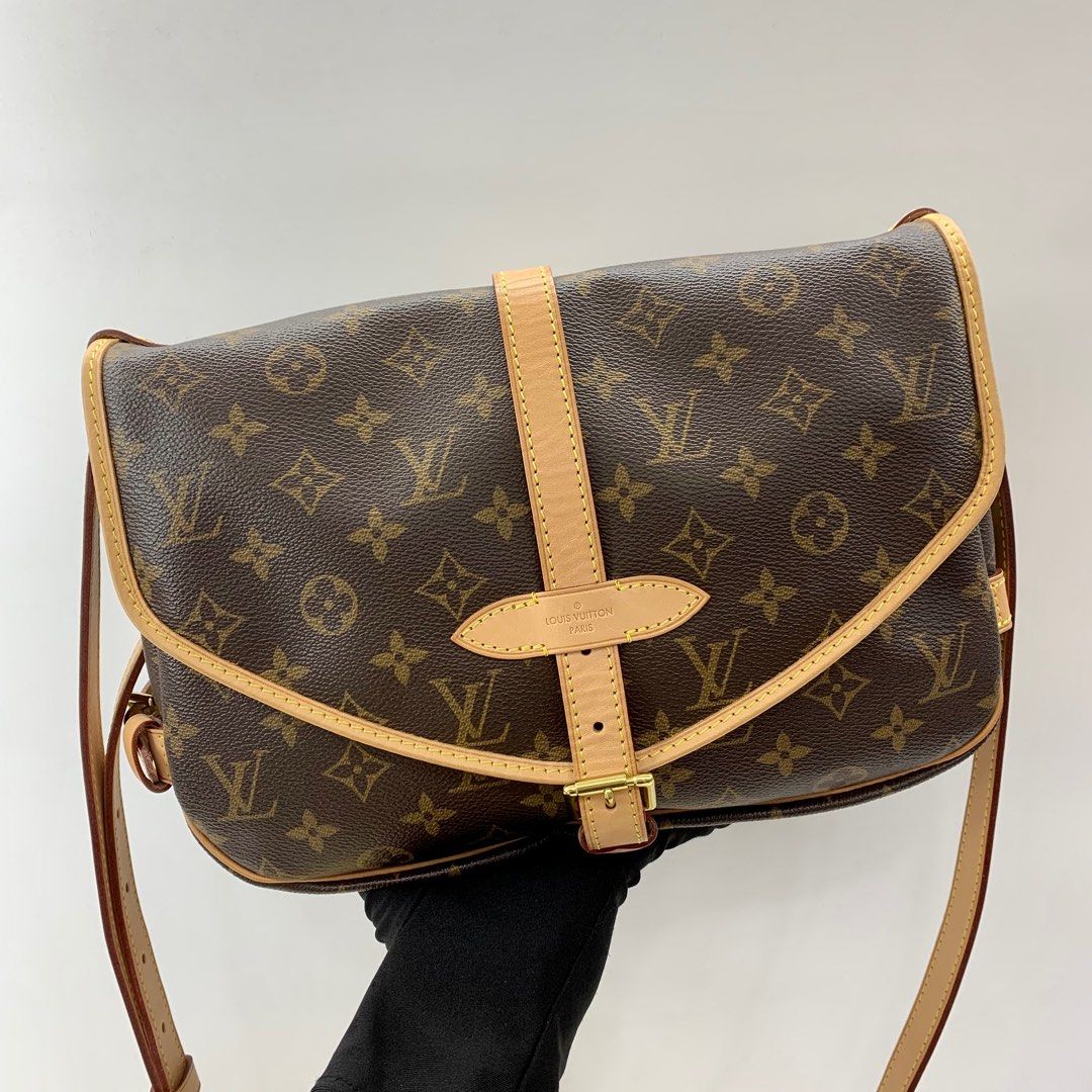 Louis Vuitton Saumur 30, Luxury, Bags & Wallets on Carousell
