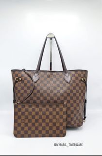 Neverfull MM Damier Ebene Canvas - Handbags N41358