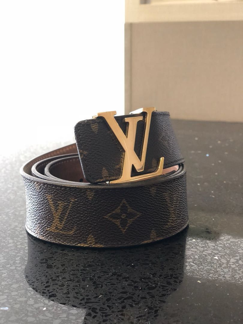 LV Initiales 40mm Reversible Belt S00 - Men - Accessories