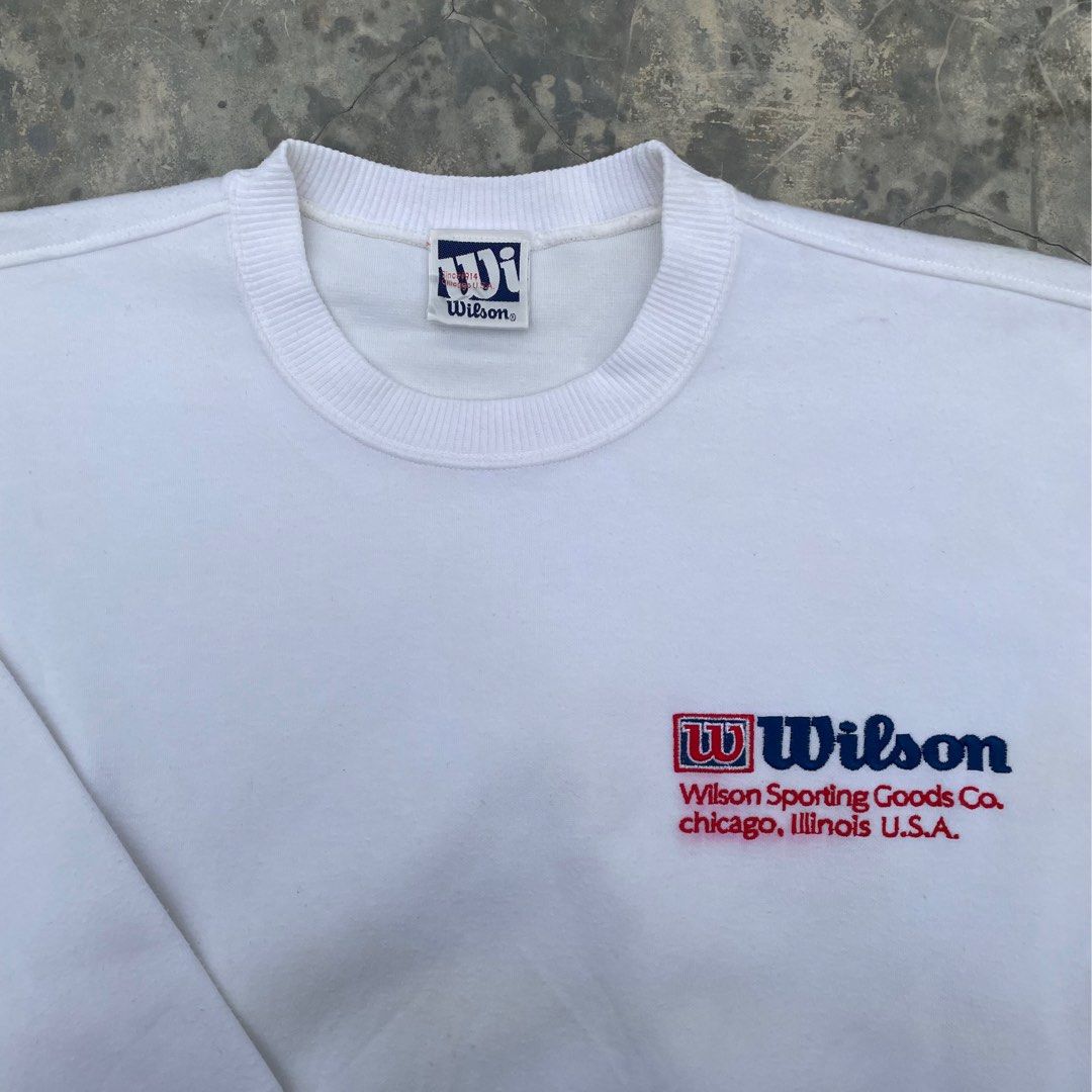 M Wilson tennis sweater
