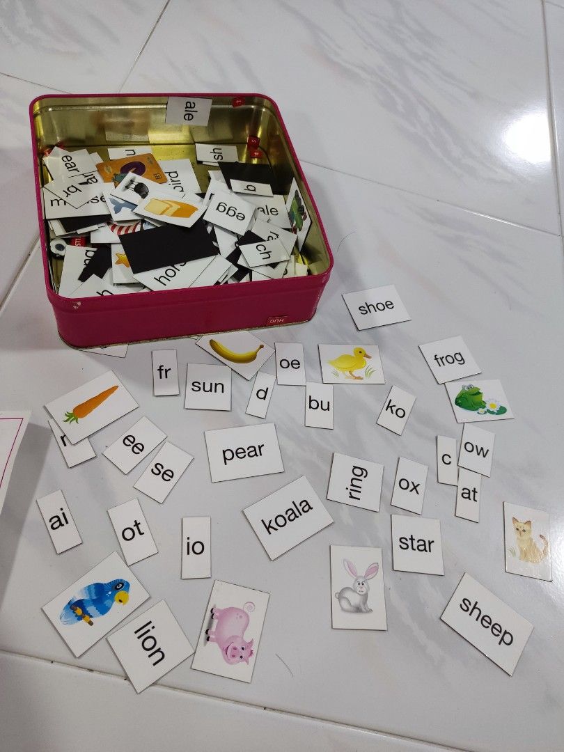 Magnetic wordplay phonics, Hobbies & Toys, Toys & Games on Carousell