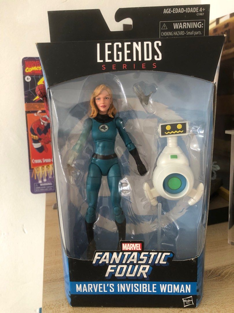 Marvel legends invisible woman fantastic four F4, Hobbies & Toys, Toys