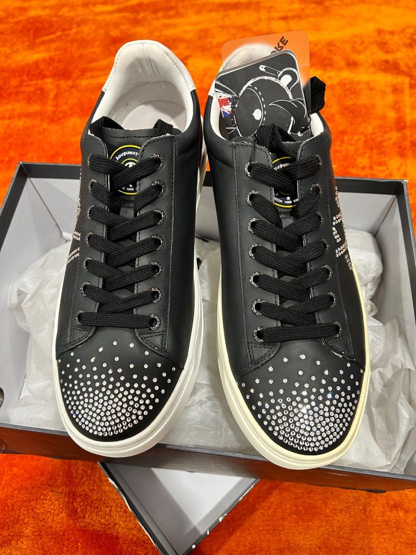 Real leather sneakers hotsell