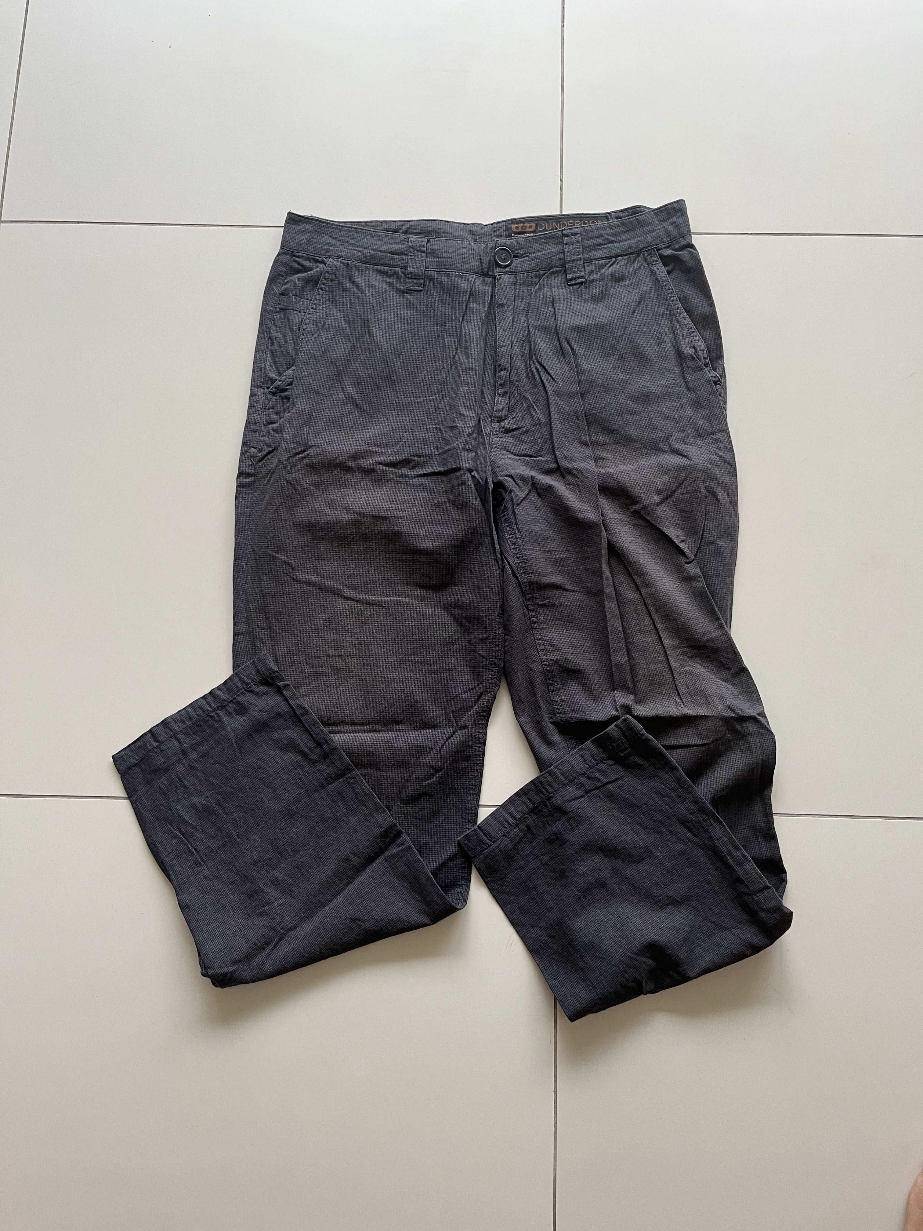 Mens grey Pants, Men's Fashion, Bottoms, Trousers on Carousell