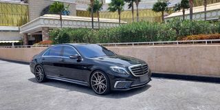 Mercedes Benz SClass For Rent Benz S-Class Wedding Car Grooms Car Picture Vehicle VIP Black Car For Rent