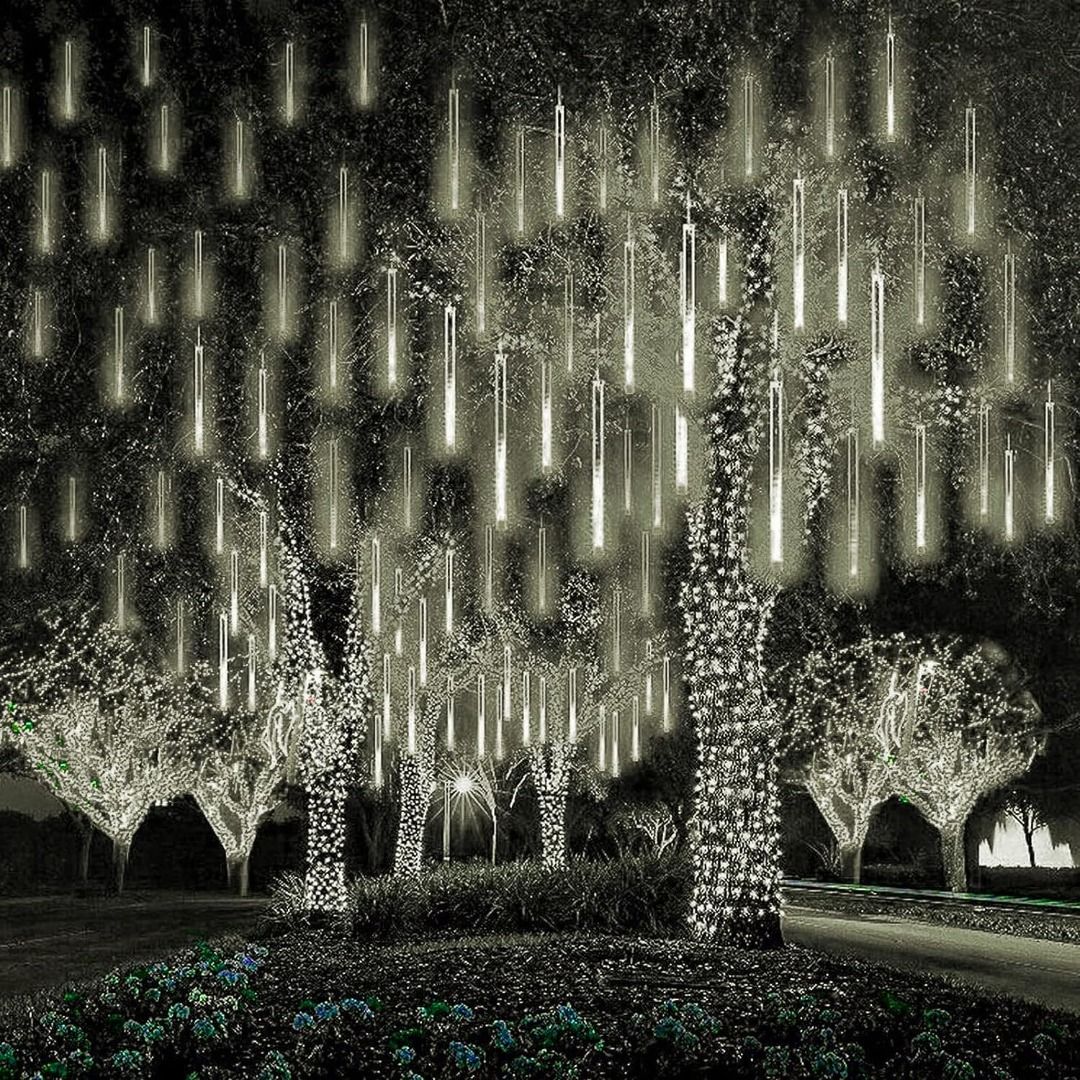 Meteor Rain LED Lamp 30cm 10 Tubes 240 LEDs Energy Saving Meteor Shower  Lights UK Plug for Weddings Home Tree Christmas Party White, Furniture &  Home Living, Lighting & Fans, Lighting on Carousell