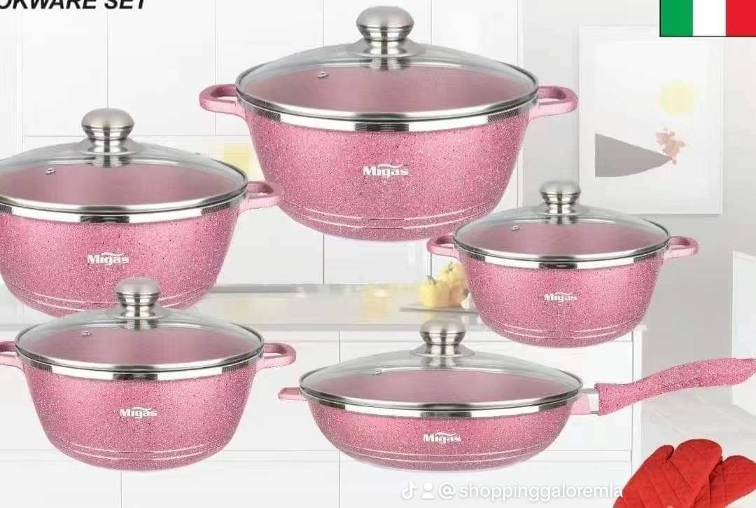 MIGAS 12 PC COOKWARE SET (Category: Cookware & Accessories) located in Manila. Submitted by imeldacsantiago (Listing ID 1245945432, Image 3). Description: MIGAS 12 PC COOKWARE SET CODE JUYA10032025 PRICE 1950 CUT OFF OF ORDERS 11AM (SAME DAY DELIVERY WITHIN MANILA AREA) VIA GRAB, LALAMOVE MOP: COD (MANILA AREA, CAVITE,BULACAN NEXT DAY DELIVERY) GCASH (MANILA, CAVITE, BULACAN AREA, SAME DAY DELIVERY) BDO REMITTANCE CENTERS PLS PM US FOR ORDERS AND