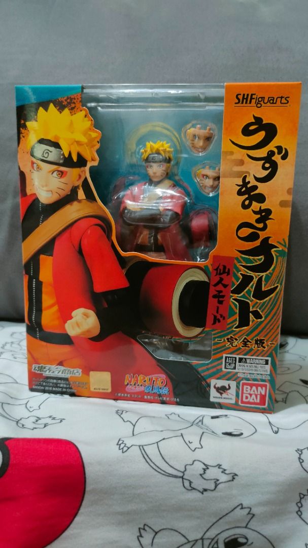 MISB SHF Naruto Uzumaki Sennin (Sage) Mode (Category: Figurines & Statues) located in Binan City. Submitted by akinas (Listing ID 1245970345, Image 2). Description: Selling Brand New MISB SHF Naruto Uzumaki Sennin (Sage) Mode = PHP 4,500.00 Note: -Complete Accessories with Brown Box PM or text me 091five-1O5-1four09 for inquiries Meet-up location: Biñan Olivarez/Biñan NAPOCOR/Alabang Festival Mall/MRT Ayala Station/LRT Gil Puyat Station/PNR Dela 