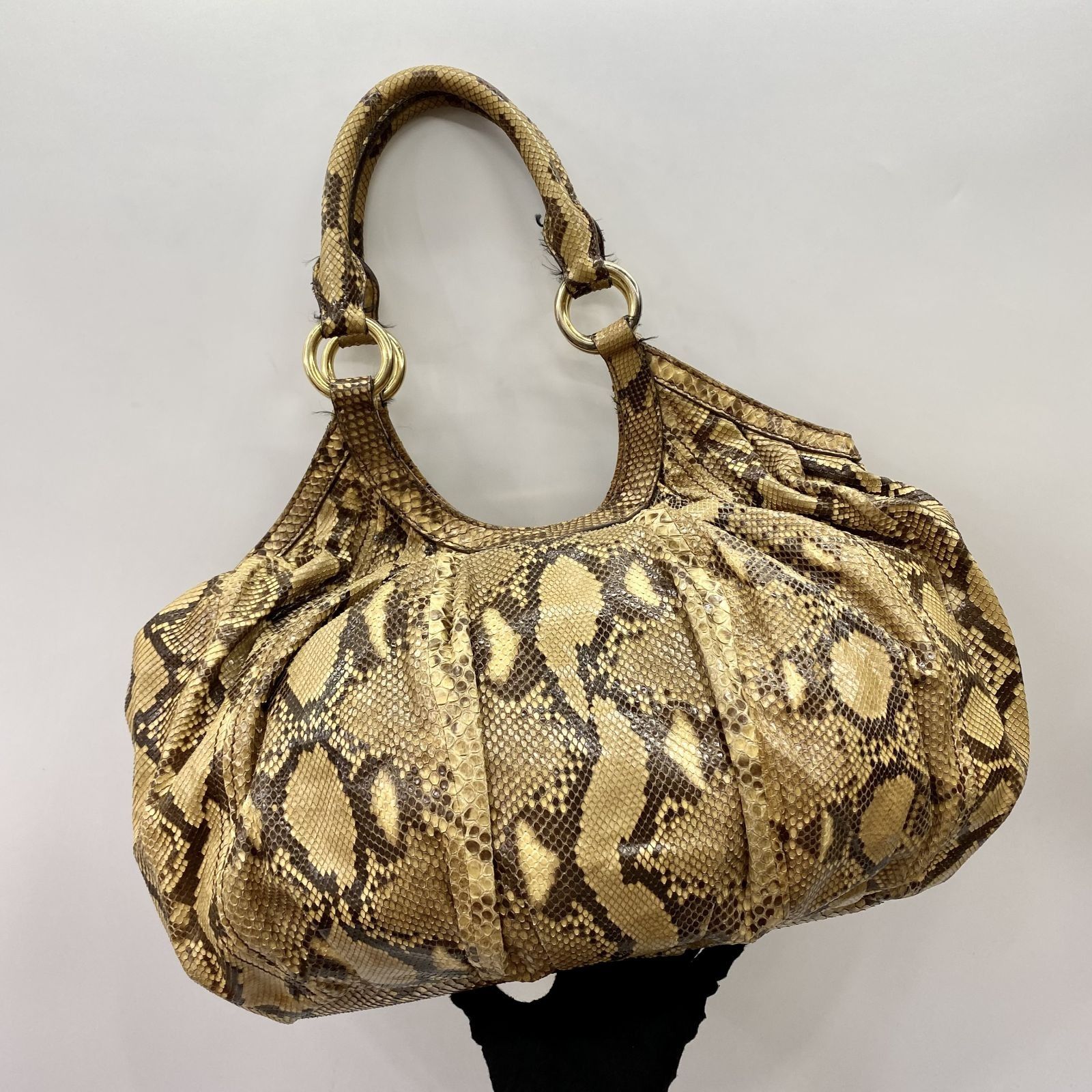MIU MIU PYTHON/SNAKE SKIN SHOULDER BAG 237022849 WE, Luxury