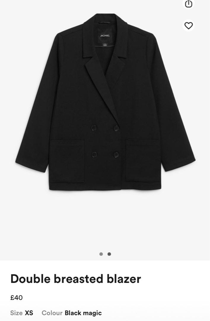 Double breasted sales coat monki