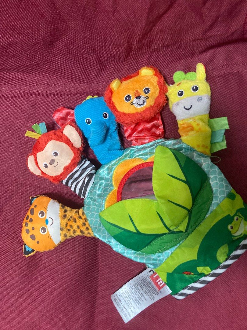 Mothercare sensory toy (puppet) (Category: Infant Playtime) located in Antipolo. Submitted by seafetish (Listing ID 1245854857, Image 1). Description: Mothercare sensory toy /puppet Used No flaws but with signs of gentle use.