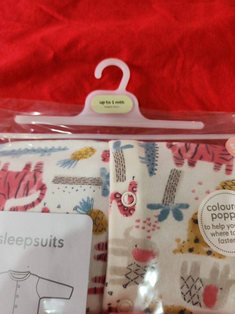 Mothercare sleepsuits for new baby and up to 1 month
