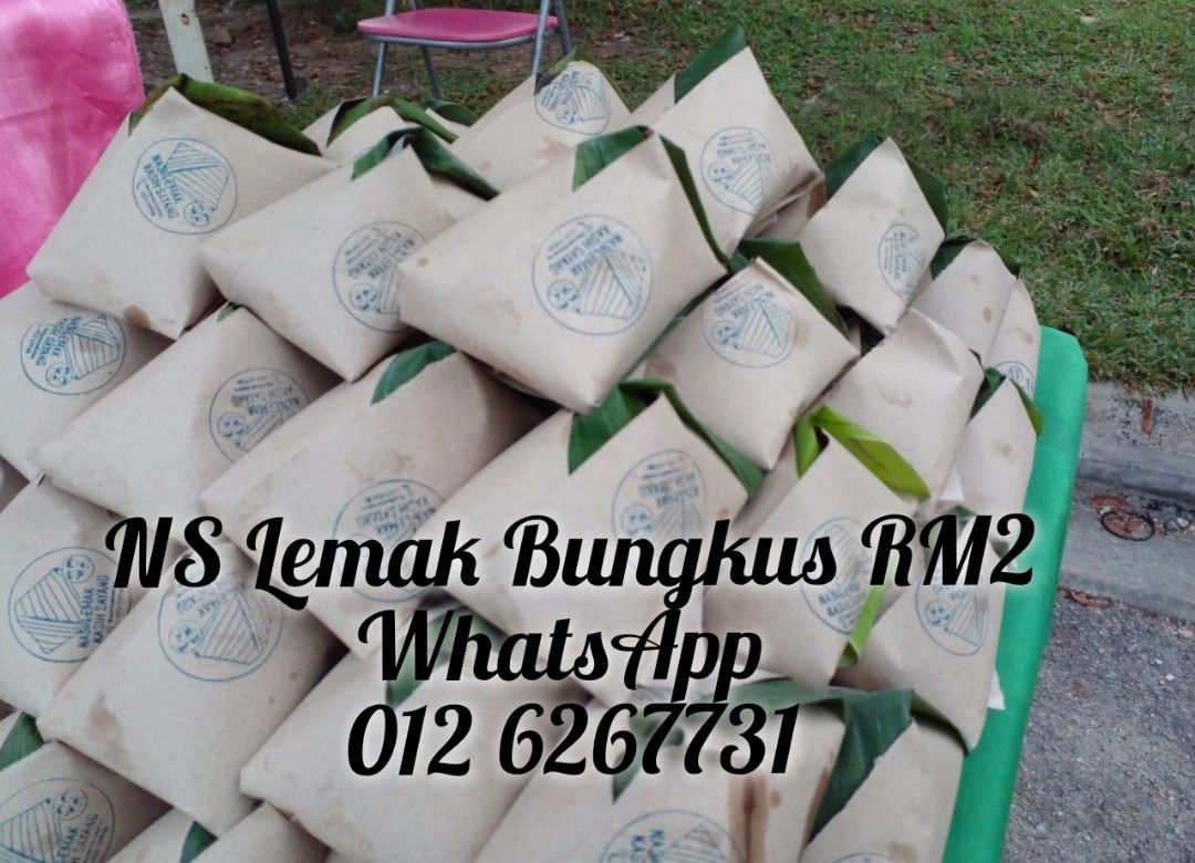 Nasi Lemak Bungkus Rm2 Food And Drinks Local Eats On Carousell 7086