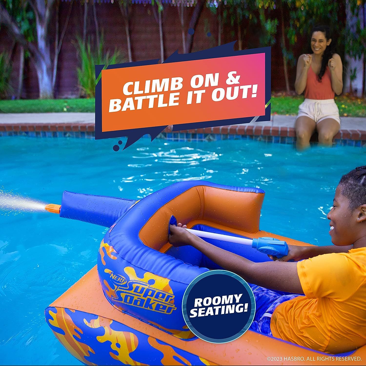 Nerf outlet pool toys