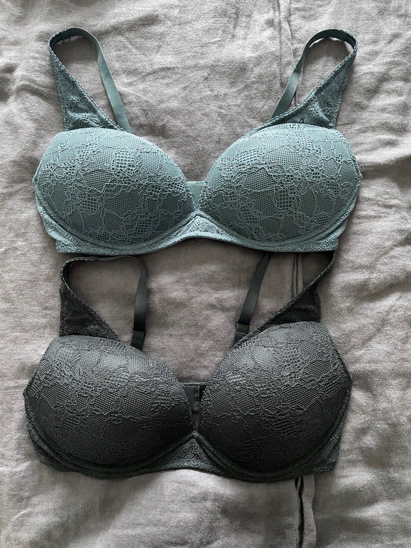 NEVER USED Uniqlo Lace bras, Women's Fashion, Undergarments & Loungewear on  Carousell
