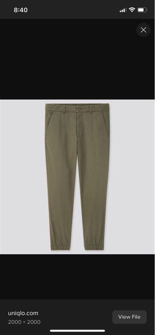 Uniqlo ezy slim new arrivals fit jogger pants