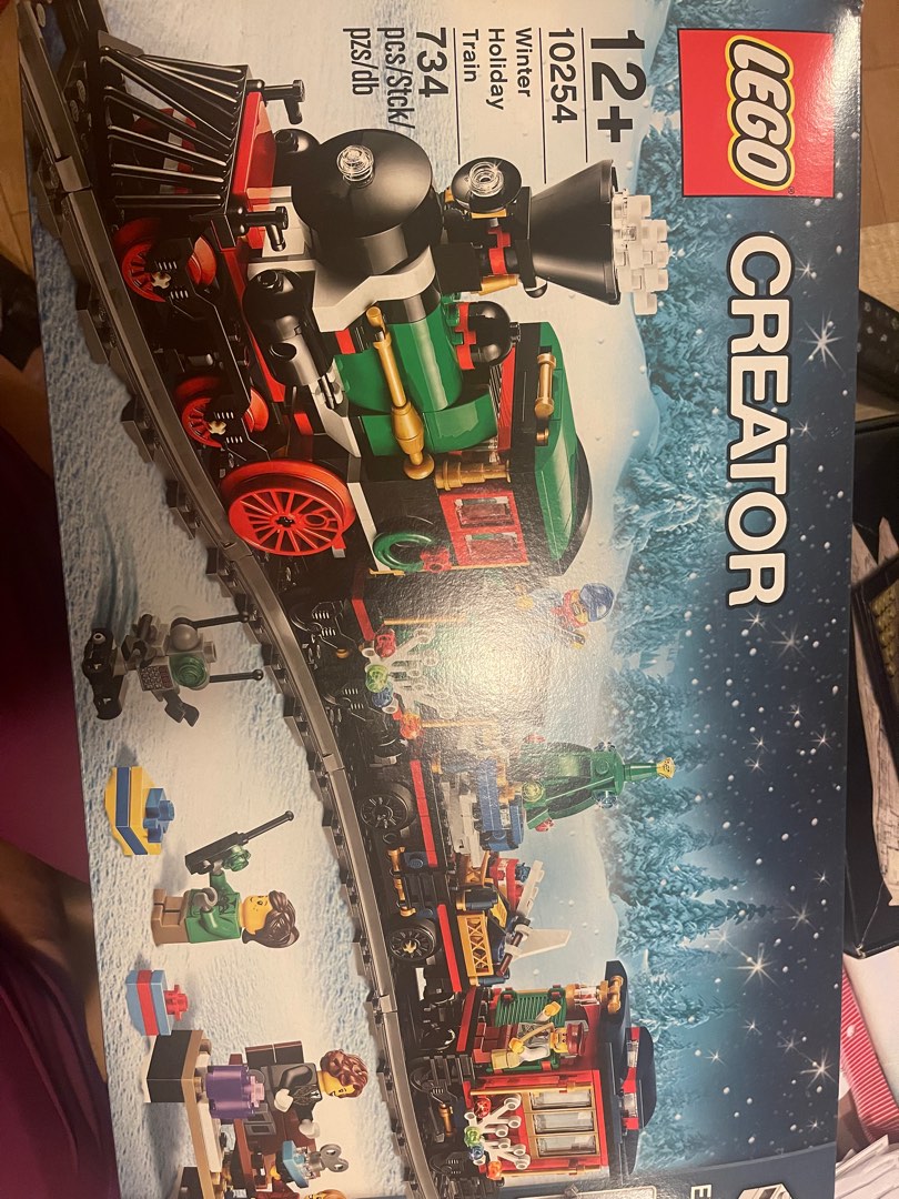 New Lego winter village winter holiday train 10254, 興趣及遊戲