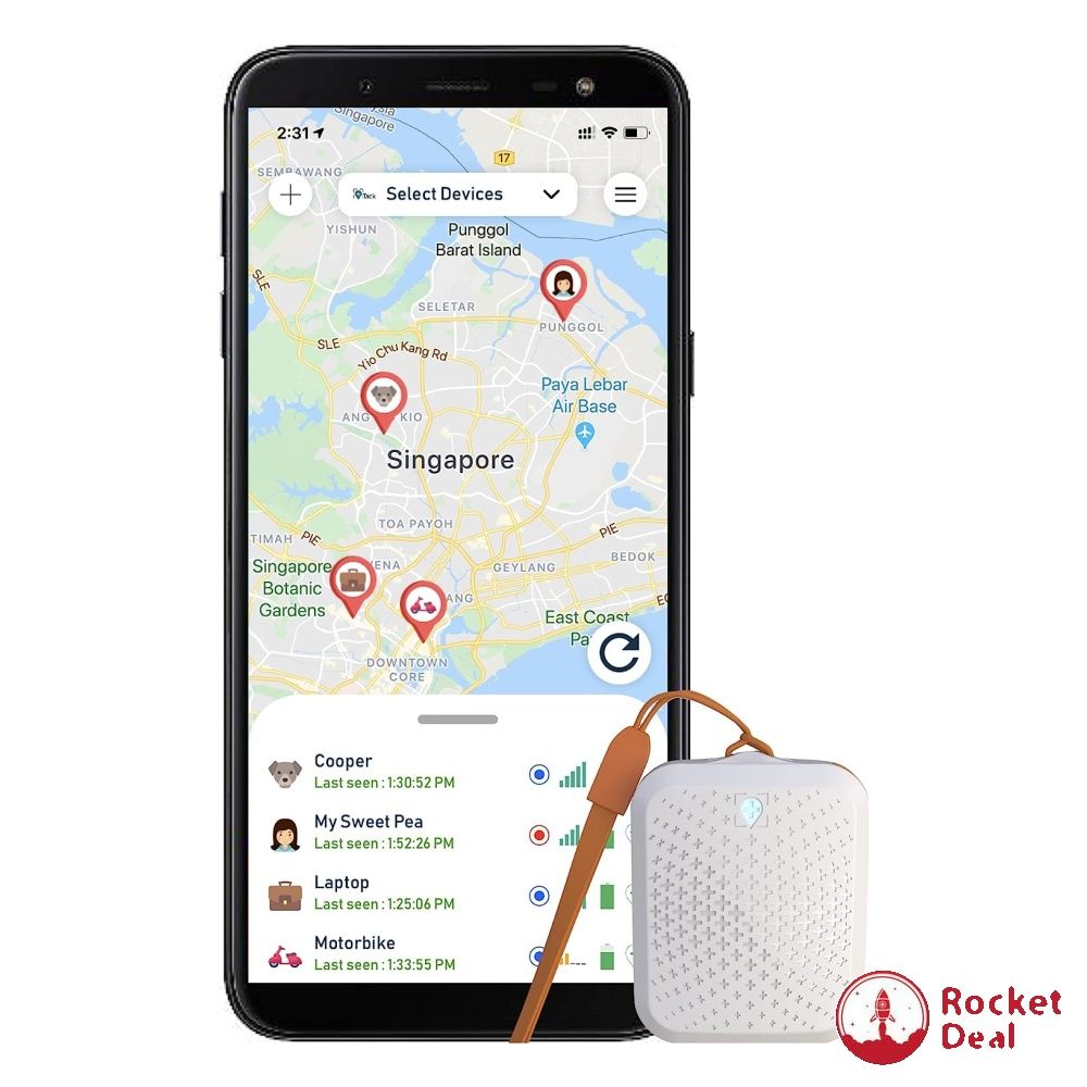 NEW! Tack GPS Location Tracker (30 days realworld battery life) GPS