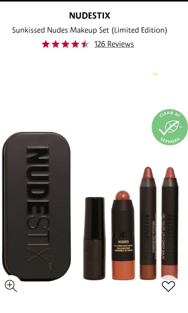 Nudestix Sunkissed Nudes Makeup Set Beauty And Personal Care Face Makeup On Carousell 9492