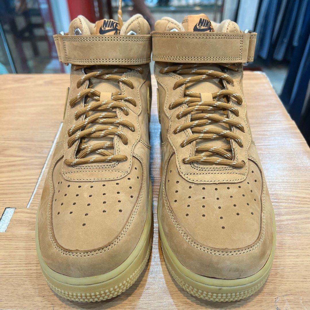 Nike Air Force 1 Mid 07 Flax - Size 10.5 Men